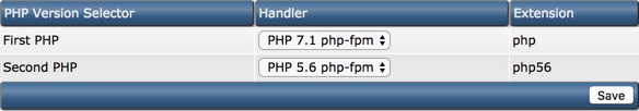 php selector